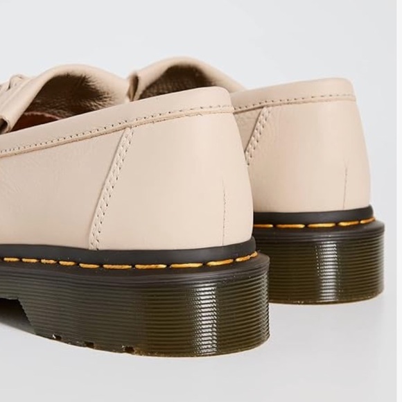 NWOB Dr Martins Women’s Adrian Penny Loafers in Parchment Beige Virginia Color 6 - Picture 4 of 10